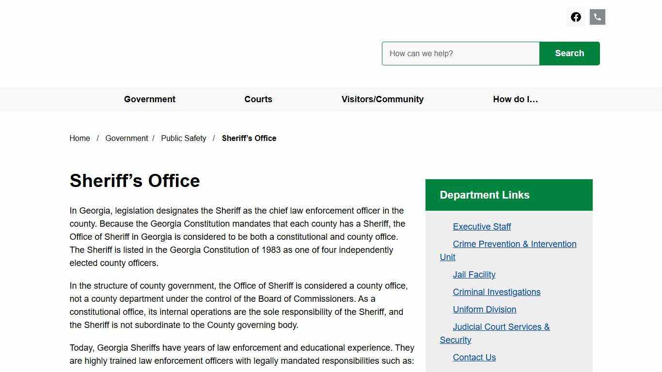 Sheriff’s Office Dougherty County, GA